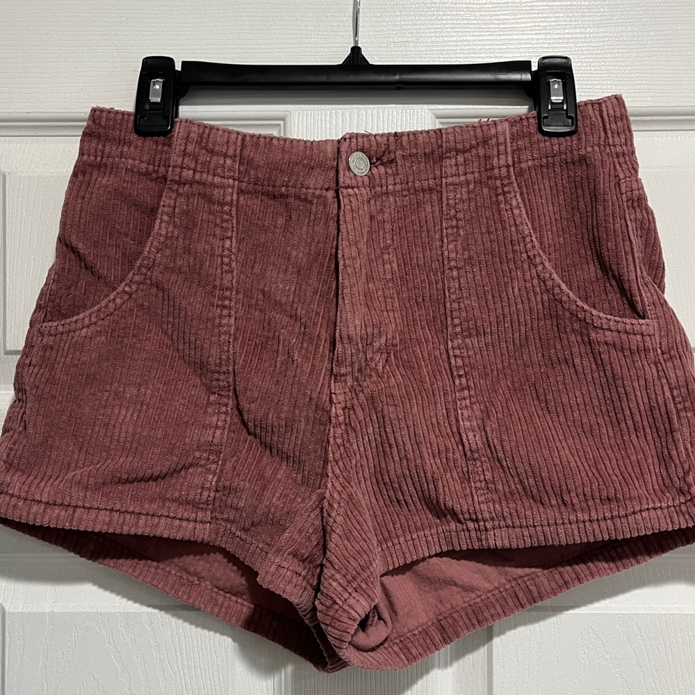 Pacsun Purple/Pink Corduroy Mom Shorts